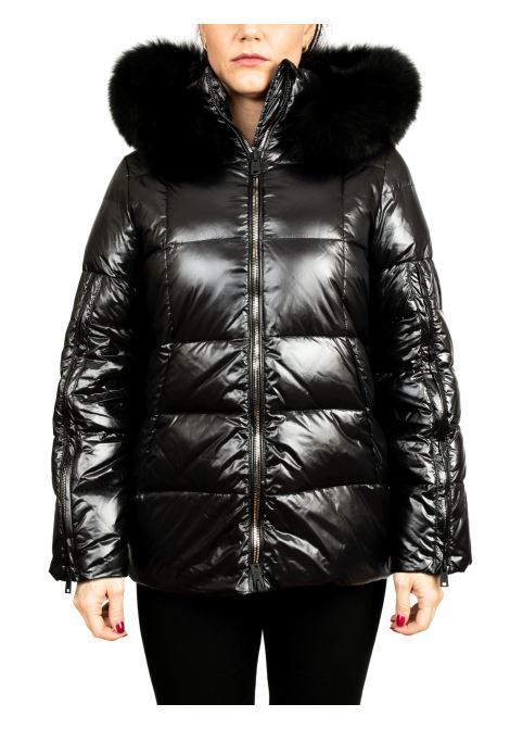 Black hime padded jacket PEOPLE OF SHIBUYA | HIMEPM831-999